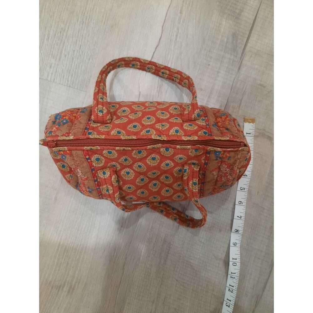 Orange Makeup Bag